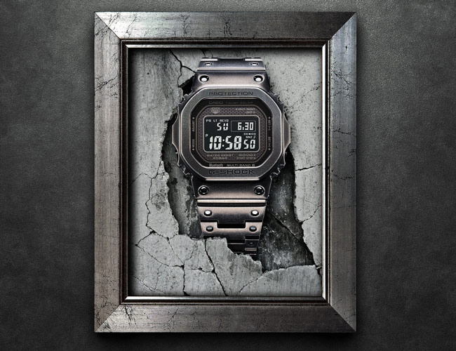 This New Steel G-Shock Watch Brings Baked-In Patina