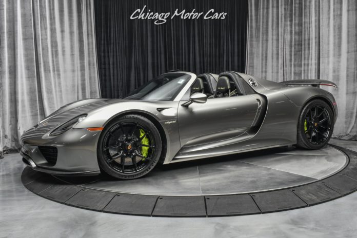 Porsche 918 Spyder Liquid Metal Silver