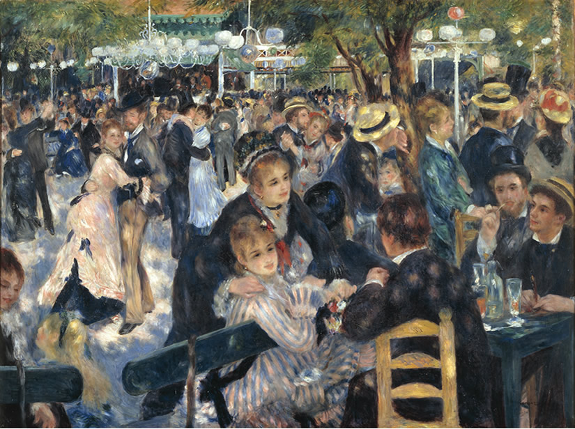 Bal du Moulin de la Galette - Pierre-Auguste Renoir - most expensive Renoir painting