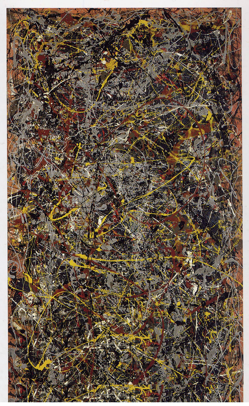 No. 5, 1948, dense bird’s nest - Jackson Pollock - expensive abstract art