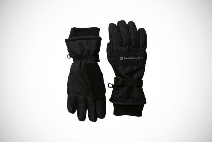 Carhartt Waterproof Men’s W.P Insulated Black Gloves