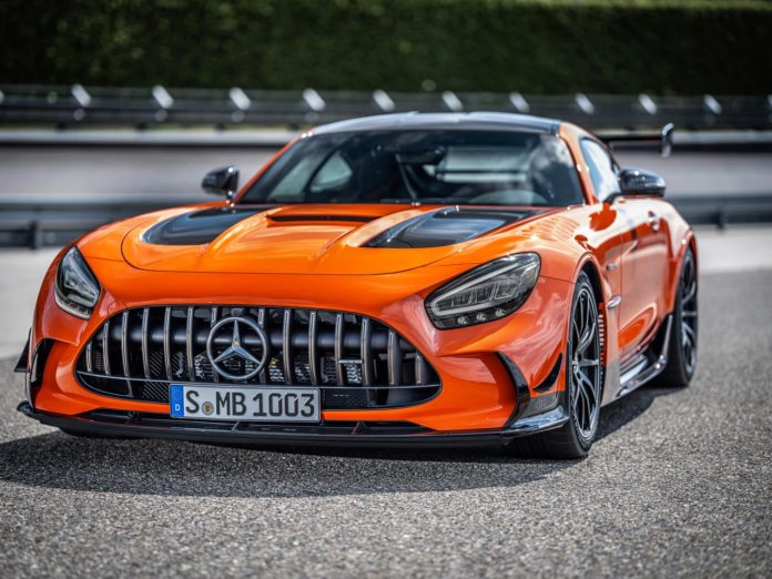 Orange AMG GT Black Series Wheels Price