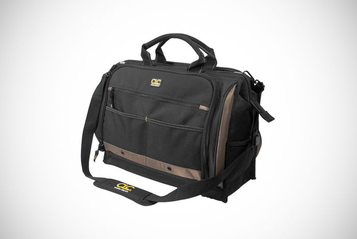 Custom Leathercraft Multi-Compartment 50-Pocket Tool bag