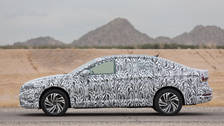 2019 VW Jetta first prototype test drive