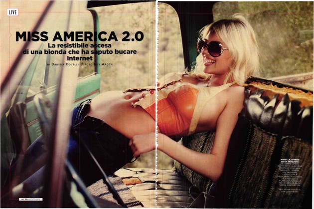 Sx-Z | Kate Upton for GQ Italy August 2012